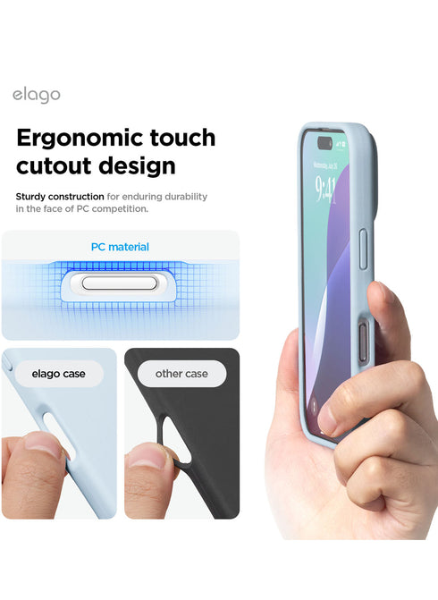 elago iPhone 16 Pro MAX Case Liquid Silicone